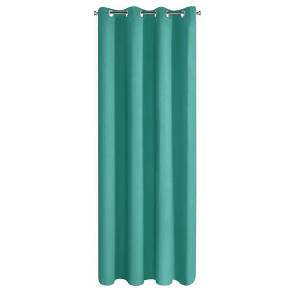 KLARGAVET GARDINLOGAN 135 X 250 CM TURKIS