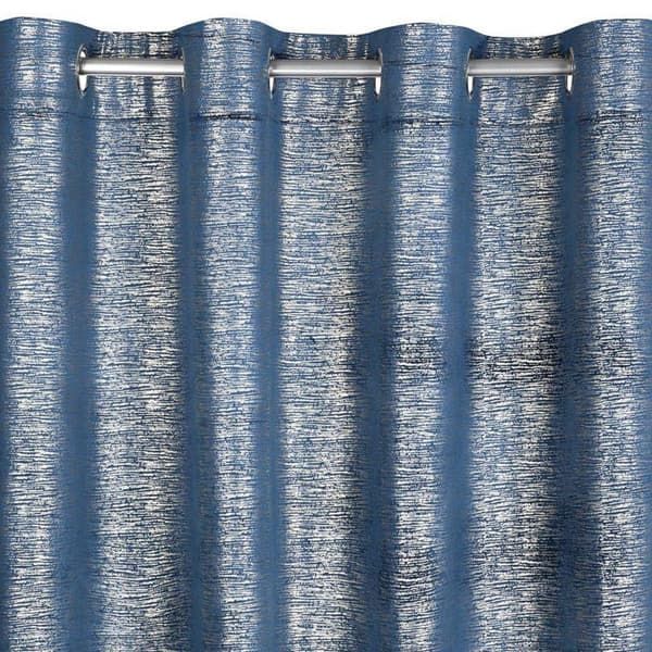 KLARGAVET MABELGARDIN 140 X 250 CM MARINEBLÅT