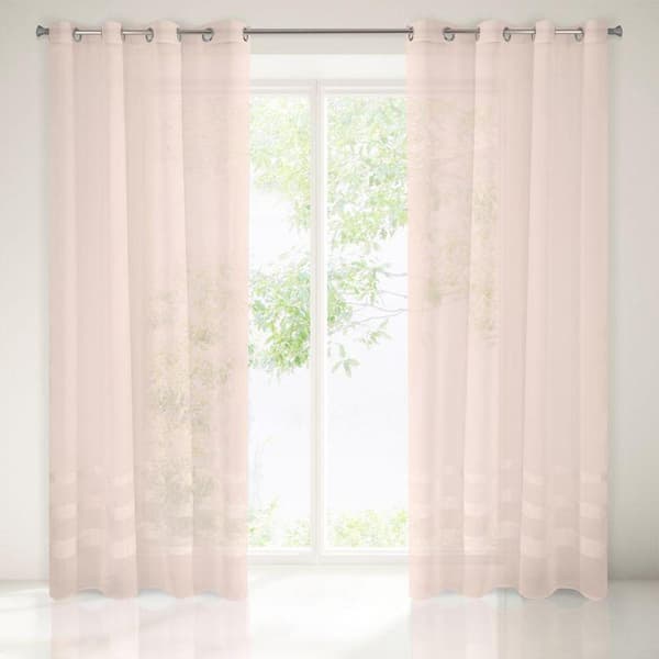 FÄRDIG GARDIN EFIL 140 X 250 CM ROSA
