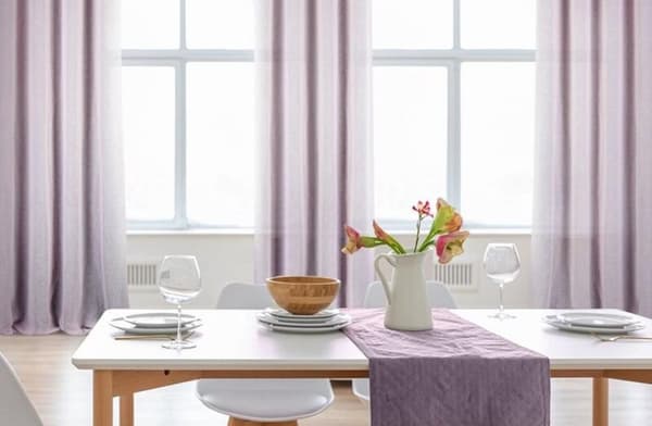 KLARGAVET GARDIN PAOLA 140 X 250 CM PINK