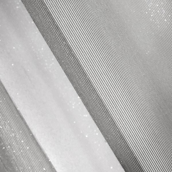 KLARGÅRET GARDIN ARIANA 140 X 250 CM GRÅ