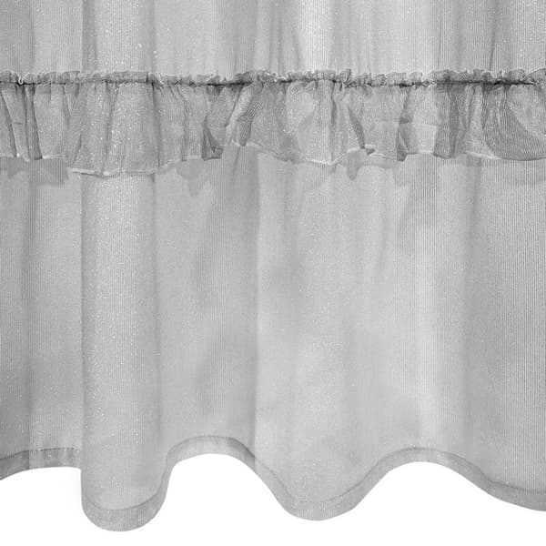 KLARGÅRET GARDIN ARIANA 140 X 250 CM GRÅ