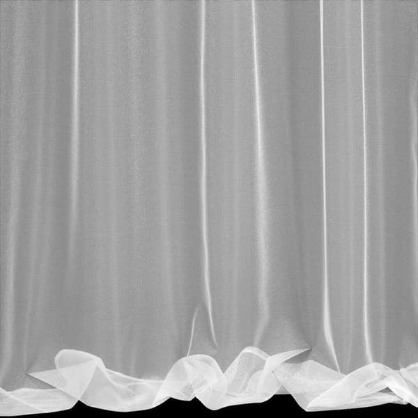 KLARGAVET GARDIN TONIA PÅ TAPE 300 X 300 CM HVID