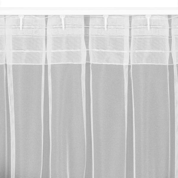 KLARGAVET GARDIN TONIA PÅ TAPE 300 X 300 CM HVID