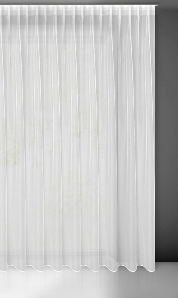 KLARGAVET GARDIN TONIA PÅ TAPE 300 X 300 CM HVID