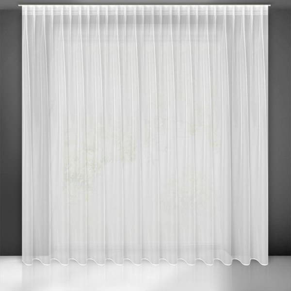 KLARGAVET GARDIN TONIA PÅ TAPE 300 X 300 CM HVID