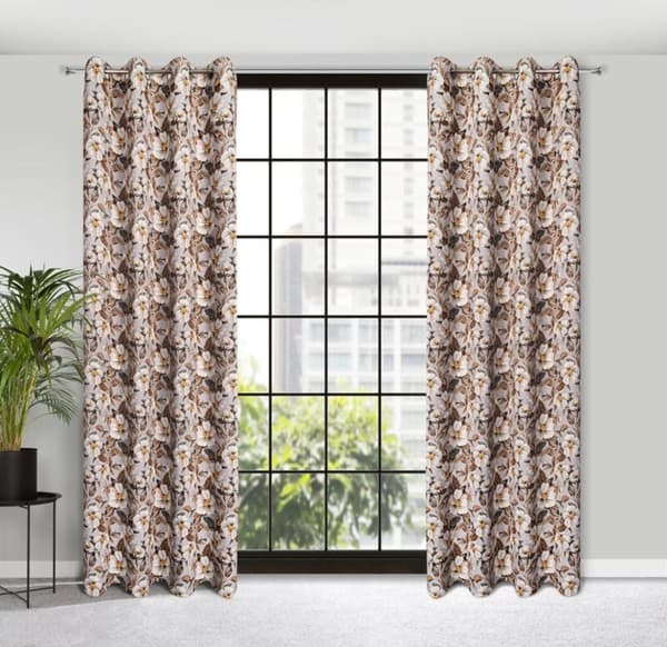 SIMONA KLARGAVET GARDIN 140 X 250 CM BEIGE