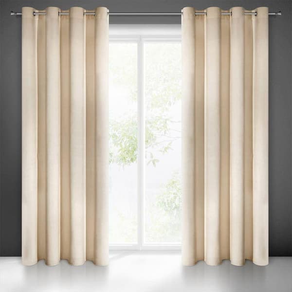 KLARGÅRET GARDINVILLA 140 X 250 CM BEIGE