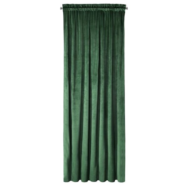 FÄRDIG GARDIN D91 DEW PÅ TEJP 140 X 270 CM MÖRKGRÖN