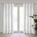 Miniatyrbillede 1 af 9: KLARGAVET GARDIN MARGARET 140 X 250 CM HVID