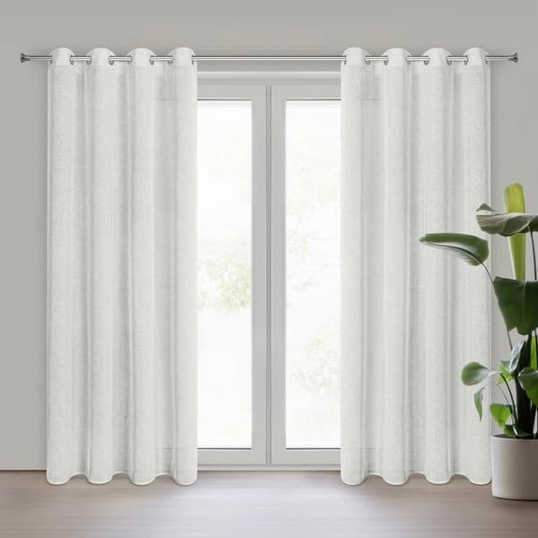 KLARGAVET GARDIN ANGELICA 140 X 250 CM CREME