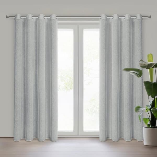 KLARGAVET GARDIN ANGELICA 140 X 250 CM SØLV
