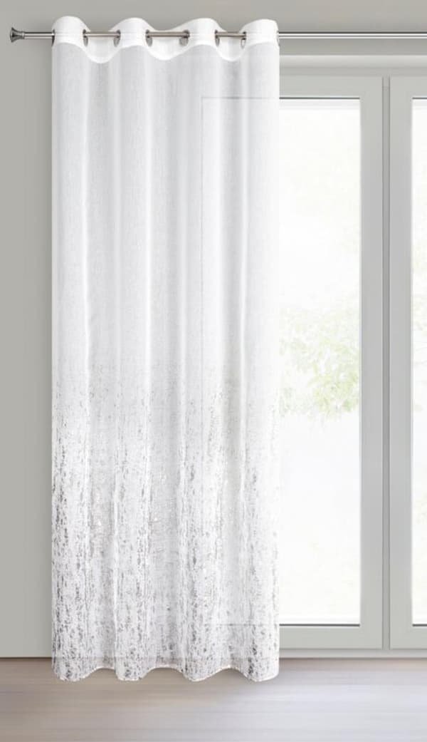 KLARGAVET GARDIN OLIVIA 140 X 250 CM HVID