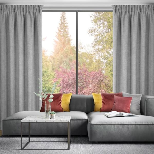 JULA2 FÄRDIG GARDIN PÅ TEJP 140 X 270 CM SILVER