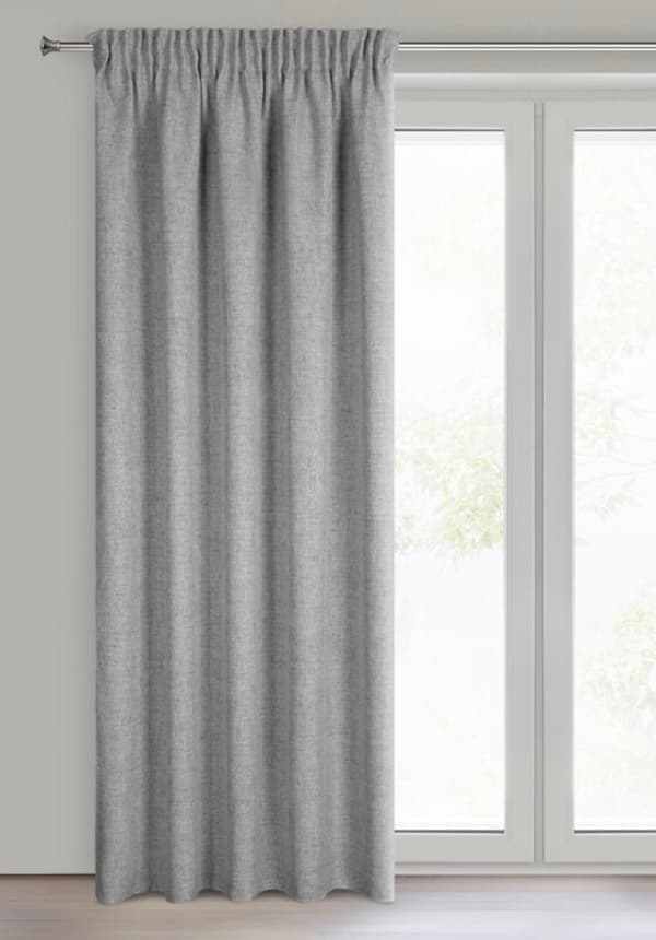 JULA2 FÄRDIG GARDIN PÅ TEJP 140 X 270 CM SILVER