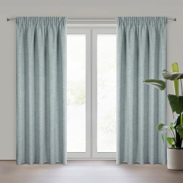 JULA2 KLARGAVET GARDIN PÅ TAPE 140 X 270 CM BLÅT