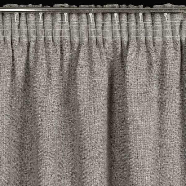 JULA2 FÄRDIG Gjord gardin PÅ TEJP 140 X 270 CM MÖRK BEIGE