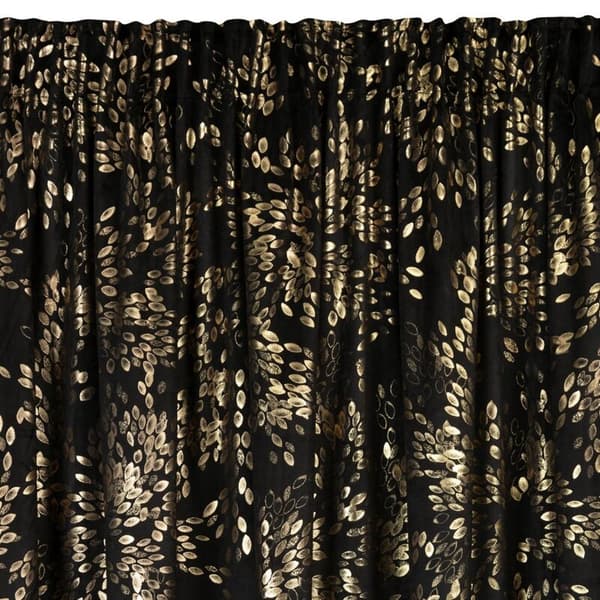 KLARGAVET FELIS GARDIN PÅ TAPE 140 X 270 CM SORT