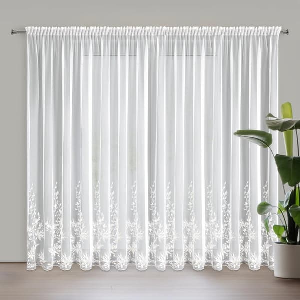KLARGAVET JULIA GARDIN PÅ TAPE 350 X 270 CM HVID