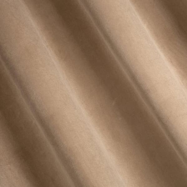 FÄRDIG Gjord gardin MELANIE 140 X 250 CM MÖRK BEIGE
