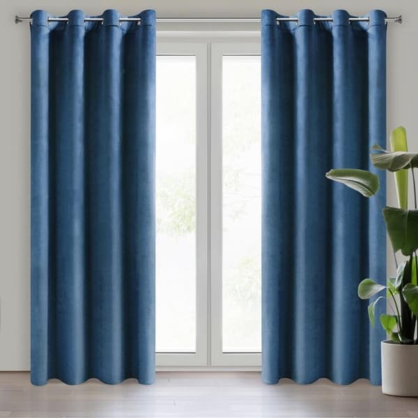 FÄRDIG GARDIN MELANIE 140 X 250 CM MARIN