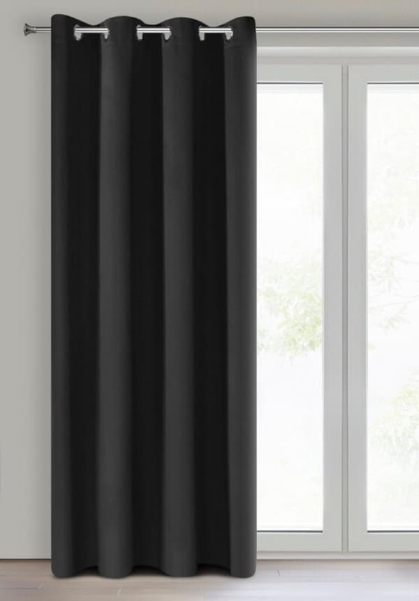 FÄRDIG GARDIN NERISA 140 X 250 CM SVART