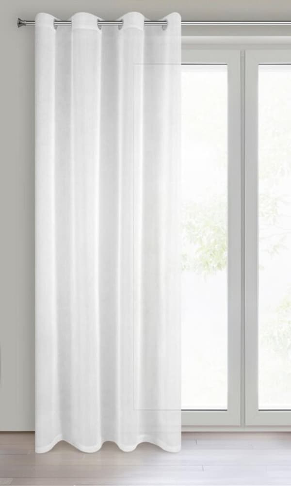 FÄRDIG GARDIN LUCY 140 X 250 CM VIT