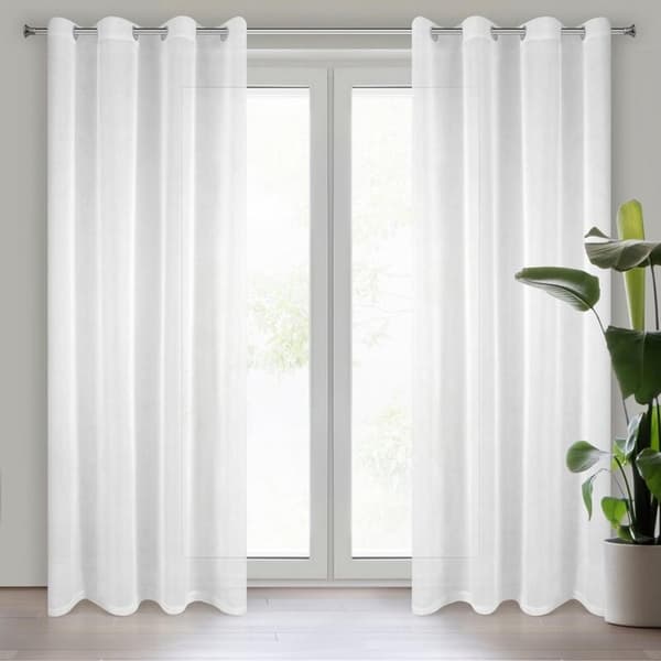 FÄRDIG GARDIN LUCY 140 X 250 CM VIT