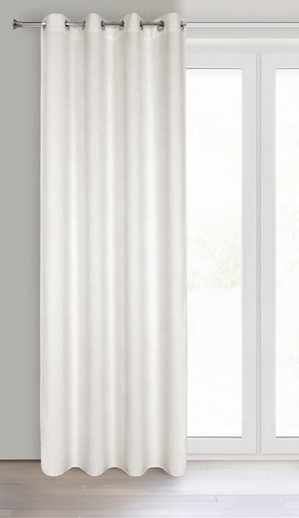 KLARGAVET GARDIN ALETA 135 X 250 CM LYS BEIGE