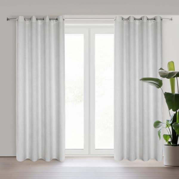 KLARGAVET GARDIN ALETA 135 X 250 CM SØLV