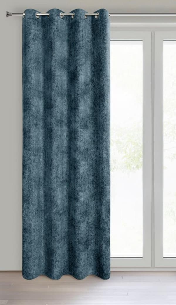 KLARGAVET GARDIN ALETA 135 X 250 CM MARINEBLÅT