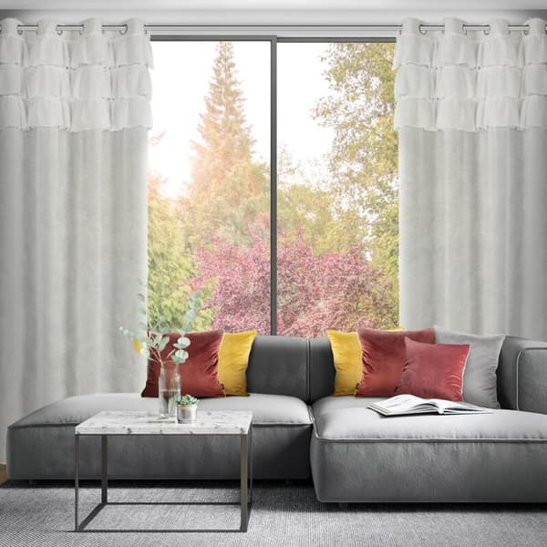 KLARGAVET GARDIN AGIS 2 140 X 250 CM HVID