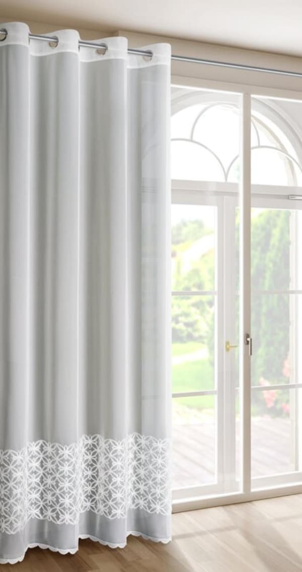 KLARGAVET LIWIA GARDIN 140 X 250 CM HVID