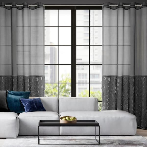 FÄRDIG GARDIN DEBORA 140 X 250 CM SVART