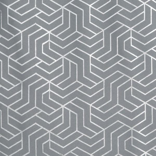 FÄRDIG HALVGARDIN 140 X 250 CM SILVER