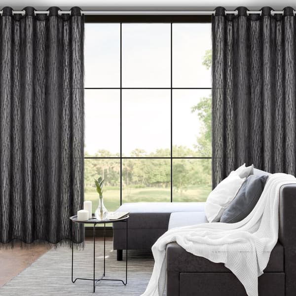 VALMIS VERHO AURORA 140 X 250 CM MUSTA