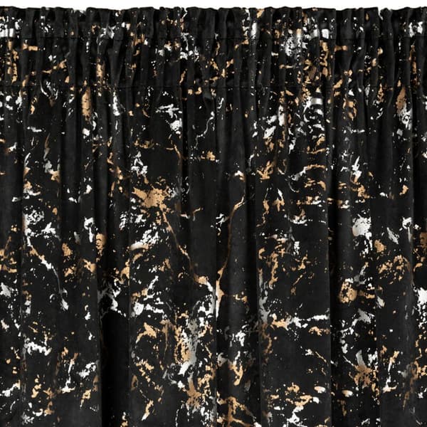 KLARGAVET DORI-GARDIN PÅ TAPE 140 X 270 CM SORT