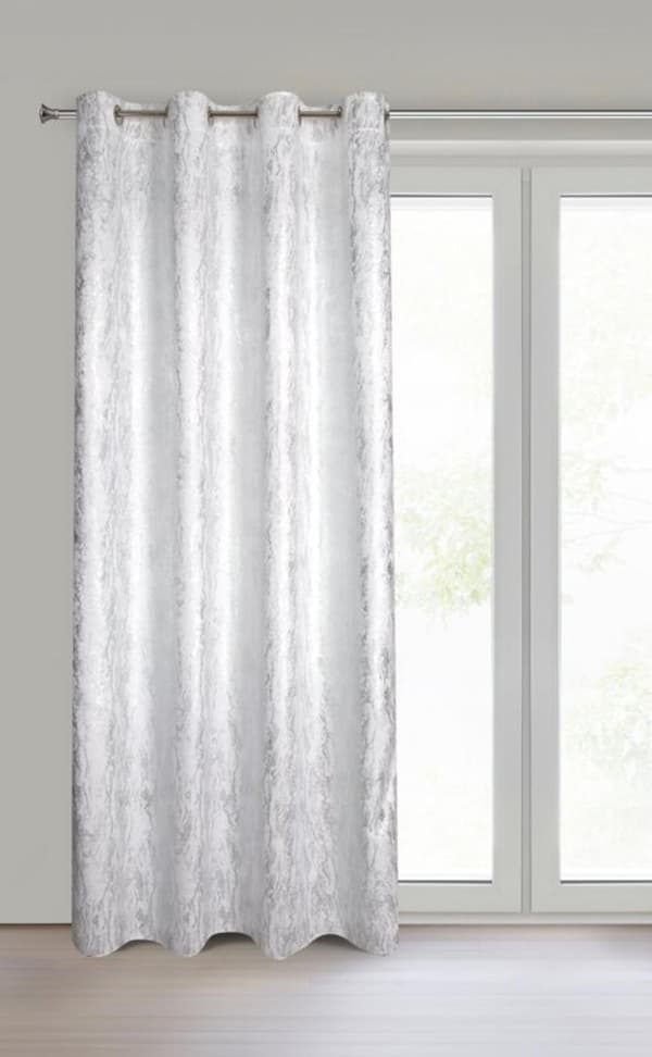 FÆRDIG LAVET GARDIN ELISE 140 X 250 CM HVID