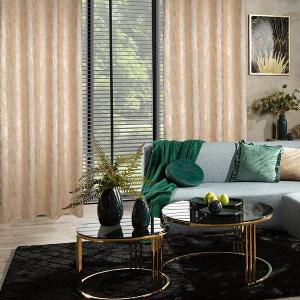 KLARGAVET GARDIN ELISE 140 X 250 CM BEIGE