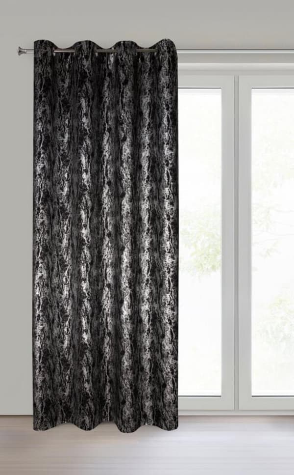 KLARGAVET GARDIN ELISE 140 X 250 CM SORT