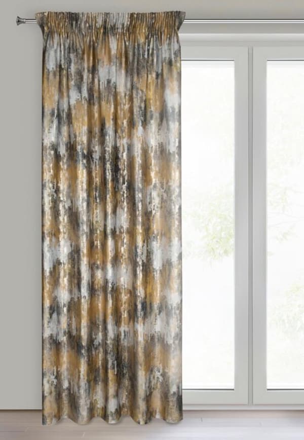 TINA FÄRDIG GARDIN PÅ TEJP 140 X 270 CM SENAP