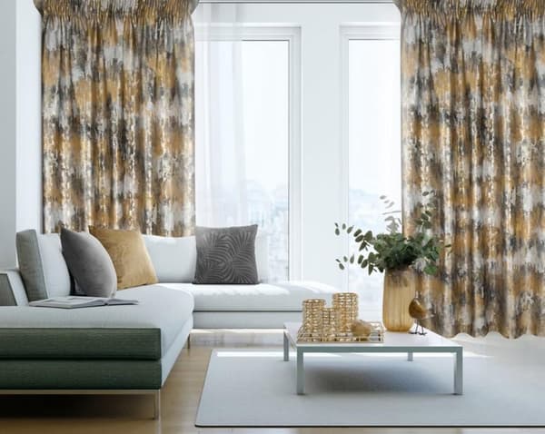 TINA FÄRDIG GARDIN PÅ TEJP 140 X 270 CM SENAP