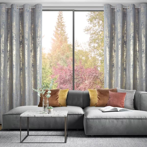 KLARGAVET GARDIN RENIA 140 X 250 CM SØLV