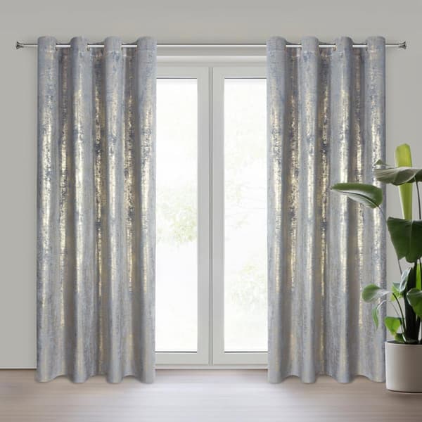 KLARGAVET GARDIN RENIA 140 X 250 CM SØLV