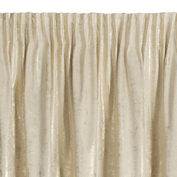 FÄRDIG RENIA GARDIN PÅ TEJP 140 X 270 CM LJUSBEIGE