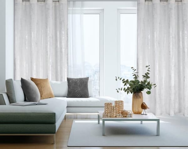 FÄRDIG GARDIN RENIA 140 X 250 CM VIT