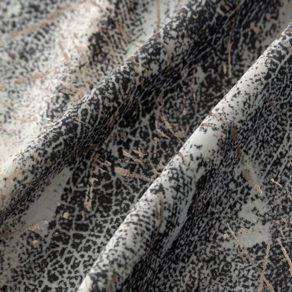 FÄRDIG GJORDAD GARDIN ESTER PÅ TEJP 140 X 250 CM SILVER
