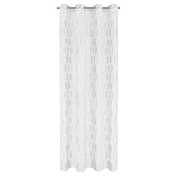KLARGAVET GARDINROSE 140 X 250 CM HVID