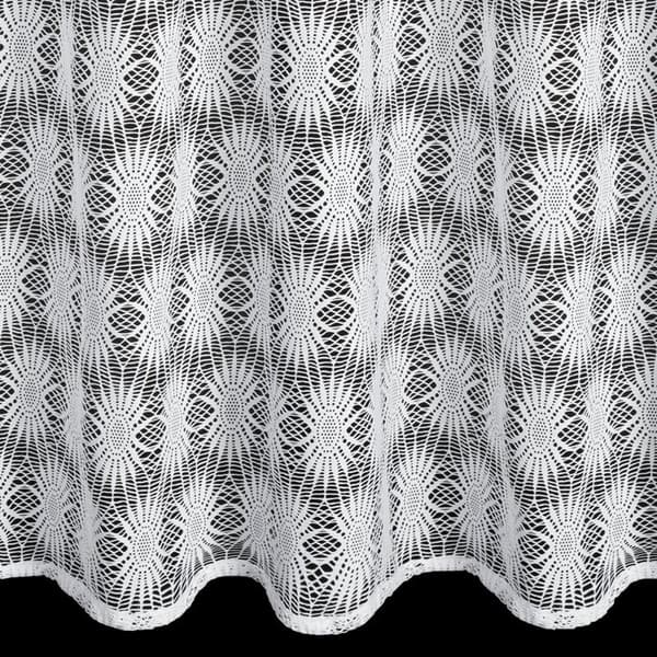 KLARGAVET GARDINROSE 140 X 250 CM HVID