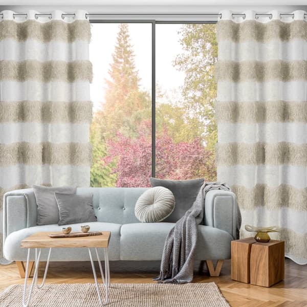 KLARGAVET GARDIN MARGARET3 140 X 250 CM HVID